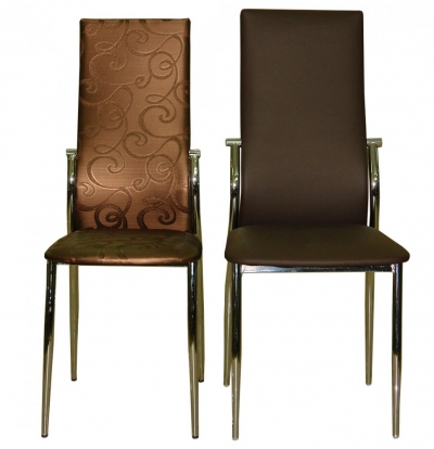 Столы обеденные «Женева», стулья «Милано» с высокой спинкой